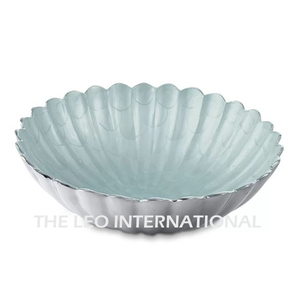 Bol décoratif carré plaqué or en aluminium, design moderne et luxueux pour table à manger, nouveau modèle gratuit - Product Image 6
