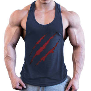 เสื้อกล้ามออกกำลังกายผู้ชายไซส์ใหญ่ คอโอ ระบายอากาศดี เสื้อกีฬาแขนกุด ผ้าถักทอแบบสบายๆ สำหรับเล่นกีฬา - Product Image 6