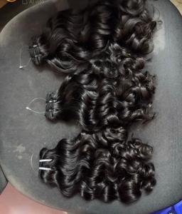 ผมต่อแบบเป็นลอนธรรมชาติทำจากผมมนุษย์เกรดเรมี่ - Product Image 5