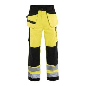 Pantalon de travail haute visibilité en promotion pour travaux extérieurs et de construction - Product Image 1
