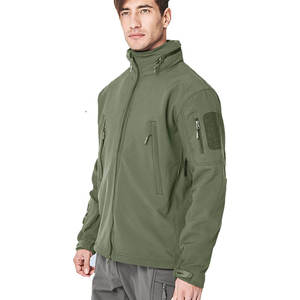 Men's Waterproof Softshell <b>Jacket</b> Windproof <b>Fleece</b> <b>Lined</b> Outdoor Adventure Hiking <b>Jacket</b> Custom Made - Product Image 3