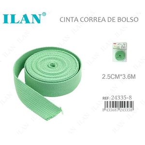 Cinghia per borsa Ilan 2,5 cm x 3,6 m in tessuto per la creazione di borse - Product Image 2