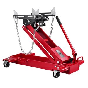 Martinetto idraulico telescopico a basso profilo da 2200 libbre/1 tonnellata con altezza di sollevamento 7,28-27,6 pollici per auto - Product Image 1