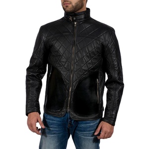 Veste en cuir pour hommes à la mode Premium Slim Fit Biker Coat Idéal pour la mode hivernale Vêtements d'extérieur élégants avec une qualité durable Intemporel - Product Image 1