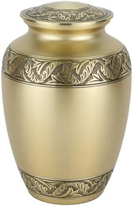Urnas Funerarias Decorativas de Latón para Cenizas de Adultos, Urnas Hechas a Mano para Hombres y Mujeres - Product Image 5