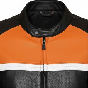 Chaqueta de Motociclismo de Cuero de Primera Calidad, Estampada, Talla Grande, Impermeable, Transpirable, de Cordura - Precio Económico - Product Image 5