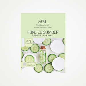 Mascarilla facial coreana para piel de cristal Embiel Pure Oi Intensive Mask Sheet, 10 unidades, mascarilla facial de hidrogel. - Product Image 1