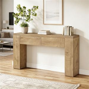 <b>Console</b> <b>Table</b> with <b>Storage</b> Space for Sofa Hallway or Entrance Use - Product Image 1