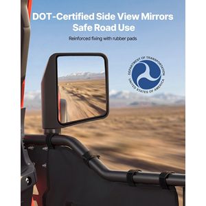 Puertas Tubulares Compatibles con Jeep Wrangler JL 2018-2026 y Gladiator JT 2020-2026, de Acero, Delanteras y Traseras, con Iluminación Todoterreno - Product Image 3