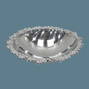 Cuencos de lujo plateados brillantes y pulidos de primera calidad para centros de mesa, para servir alimentos, utensilios de cocina a un precio impresionante - Product Image 1