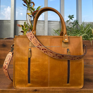 ¡Novedad de 2024! Bolsos de mano grandes de cuero con herramientas a mano, bolso de lujo Floral occidental, bolsos de hombro tipo bandolera para mujer - Product Image 4