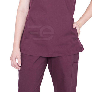 Uniforme Médico para Enfermeras y Doctores, Conjunto de Blusa y Pantalones Cómodos, Transpirables y Suaves para Hospital y Clínica - Product Image 4