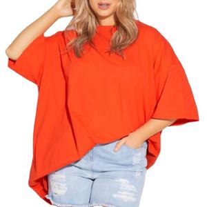Summer Fashion <b>Women's</b> Oversized <b>T</b>-<b>Shirt</b> OEM Wholesale <b>Plus</b> <b>Size</b> Cheap Price & High Quality Factory Manufacturer <b>Women's</b> <b>T</b> <b>Shirt</b> - Product Image 5