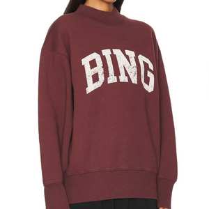 Sudaderas Clásicas para Mujer, Sudadera de Cuello Alto Informal de Alta Calidad para Otoño e Invierno - Product Image 1