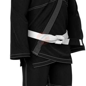 Traje de Jiu-Jitsu Brasileño (BJJ) de Tejido Perla 100% Algodón, OEM ODM, Bordado con Logotipo Personalizado, Transpirable, Totalmente Personalizable, Uniforme de Artes Marciales Mixtas - Product Image 5