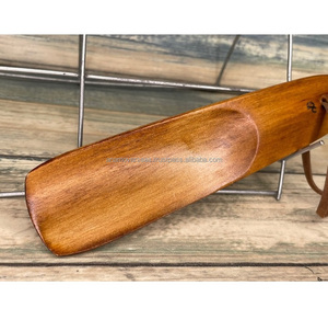 Calzador de madera hecho a mano Mango largo y corto Diseño ergonómico para un uso fácil - Product Image 2