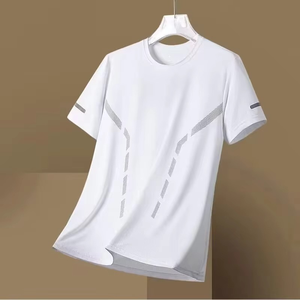 Camiseta de Algodón de Alta Calidad con Nuevo Diseño Personalizado para Hombre, Camiseta Blanca Extra Grande para Impresión, Camisetas para Hombre - Product Image 3