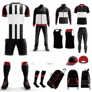 Custom Digital Print <b>Soccer</b> Uniform Set Breathable 100% Polyester Short Sleeve Team Name Number Printing Wholesale <b>Soccer</b> Kit - Product Image 1