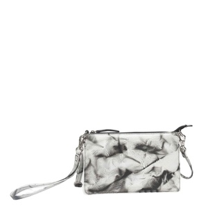 Sac en cuir véritable Tie Dye de style bohème de qualité supérieure noir blanc motif géométrique plein grain Rivet Top fournisseur indien - Product Image 1