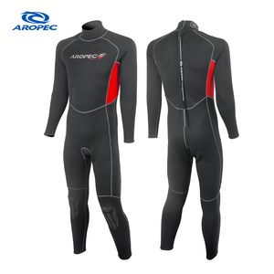 Aropec 1.5mm N/N Neoprene Fullsuit for Tropical Waters - Flexible Back-Zip Diving Wetsuit, Professional OEM/ODM Manufacturer - Product Image 1