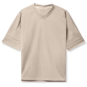 Camiseta de corte cuadrado con logo personalizado, estilo streetwear, de algodón grueso, top corto, camiseta gráfica oversize de corte holgado para hombre - Product Image 1