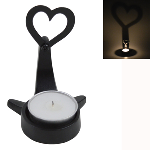 Décoration de Noël pour la maison, support à bougies en métal, nouvelles tendances, porte-bougie T-light avec finition peinte en noir, décoration festive pour la table de nuit - Product Image 6