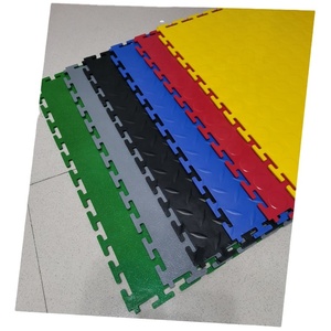 พื้นไวนิลคลิ๊กล็อคสำหรับโรงงาน/โรงยิม พื้นพลาสติก PVC กระเบื้องปูพื้นแบบคลิ๊กล็อค - Product Image 1