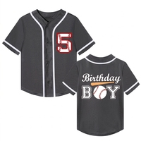 Maillot de baseball unisexe personnalisé 2025 à manches courtes, respirant, brodé, uniforme de baseball pour jeunes, athlétique
