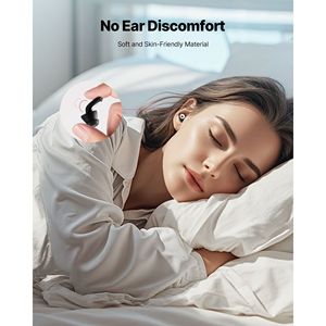 Tapones para los Oídos Reutilizables con Reducción de Ruido NRR 25 DB, Tapones de Silicona Flexibles y Suaves para Dormir, Cancelación de Ruido, Protección Auditiva - Product Image 5
