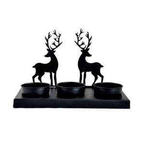 Handmade Stylish Aluminum Stag Head Candle <b>Holder</b> Antique Design Antler Candle <b>Holder</b> Christmas Decorative <b>Tea</b> <b>Light</b> <b>Holder</b> - Product Image 2