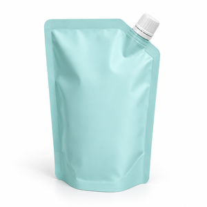 Pochettes de recharge de détergent personnalisées avec bec verseur et bouchon d'angle, emballage liquide pour lessive, Vietnam - Product Image 1
