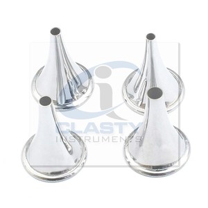 Spéculum auriculaire pédiatrique en acier inoxydable de haute qualité, instrument médical manuel ORL pour l'examen de l'oreille, du nez et de la gorge, certifié CE - Product Image 6