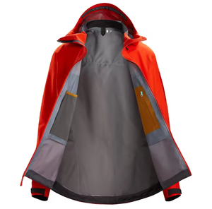 Veste de ski imperméable à capuche pour homme, isolée synthétiquement, fermeture éclair, vêtements d'hiver pour l'extérieur, technologie Gore-Tex - Product Image 3