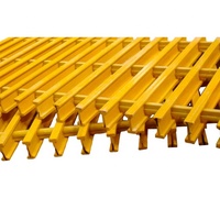 Caillebotis pultrudés en fibre de verre Feuilles FRP Profils de panneaux GRP Couvrant les produits en fibre de verre haut de gamme