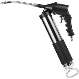 Pistola per ingrassaggio ad aria compressa in acciaio da 6000 PSI, capacità 14 OZ/400 CC, con tubo flessibile da 18,5 pollici e 1 colore nero - Product Image 5