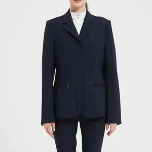 Abrigo de competición ecuestre occidental para mujer, personalizado, precio mayorista, para espectáculos de equitación, de corte alto, lavable a máquina, de algodón ligero - Product Image 4