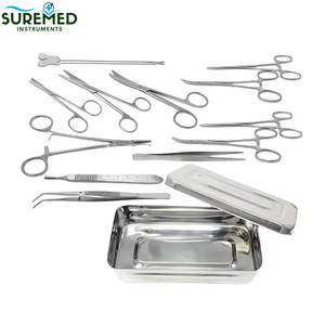Ensemble d'instruments de microchirurgie manuels réutilisables de haute qualité en acier inoxydable pour la chirurgie des mains - Product Image 1