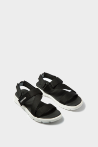 Sandalias Deportivas Casuales SHONDO con Punta Abierta, Correa de Talón Cómoda, Color Negro Completo, Ligeras, de Secado Rápido, Unisex, para Movimiento Activo - Product Image 2
