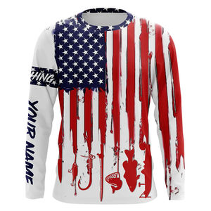 Camisetas de Pesca para Hombre, Cómodas, Hechas a Medida, Talla Grande, Estilo Urbano, Tela de Algodón Grueso, Sublimación, Nuevo Diseño, Manga Larga, Cuello Redondo - Product Image 6