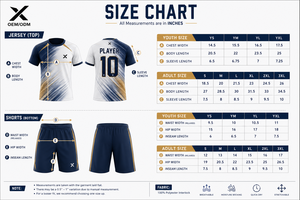 ชุดเสื้อฟุตบอล X Men แขนสั้น คอกลม ผ้าโพลีเอสเตอร์พิมพ์ลายแบบ Sublimation ระบายเหงื่อได้ดี ชุดกีฬา รับผลิตแบบ OEM/ODM - Product Image 6