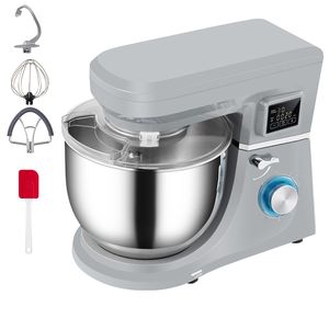 Batidora Eléctrica de 660W, 6 Velocidades, con Pantalla LCD, Temporizador, Cabezal Inclinable, Tazón de Acero Inoxidable de 7.4 Qt - Product Image 1