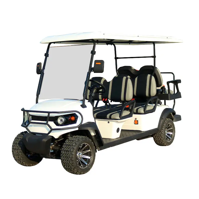 Özel sağ fabrika için yeni Modle tarzı 6 koltuk gezi sepeti elektrikli Golf arabası avcılık sepeti