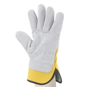 ถุงมือทำงานหนังอเนกประสงค์ขายดี ผลิตในปากีสถาน คุณภาพดีที่สุด - Product Image 3