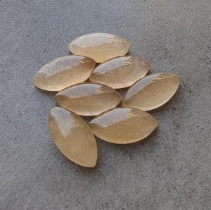 Calcita Naranja Natural en Forma de Marquise, Calidad Cabujón, Calibrada, Gema Suelta para Joyería - Product Image 5