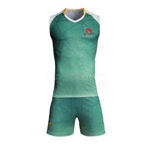 Uniforme de Voleibol Personalizado con Diseño y Logotipo para Hombre, Material de Poliéster, Ropa Deportiva Transpirable para Adultos, Venta al Por Mayor - Product Image 2