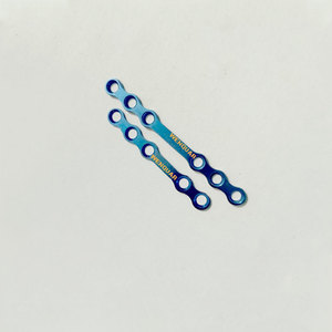 Plaques osseuses maxillo-faciales en titane bleu, instruments de chirurgie pour implants - Product Image 5