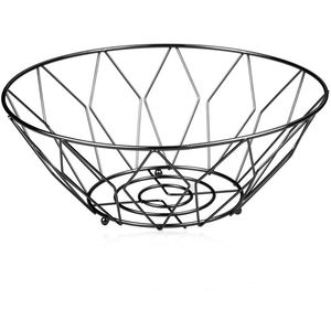 <b>Large</b> Capacity Metal Wire Bowl <b>Basket</b> For Fruit Storage Kitchen Organization And Dining Table Decoration - Product Image 1