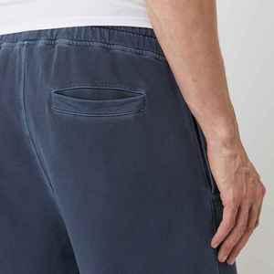 Service OEM – Short décontracté d'été pour homme, en coton uni, respirant, séchage rapide, anti-plis, taille élastique de haute qualité – Meilleures ventes - Product Image 4