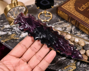 ดาบหินออบซิเดียนสีน้ำตาล ของตกแต่งบ้าน คริสตัลประดับตกแต่ง มีดหินแกะสลักทำมือ ของขวัญเสริมฮวงจุ้ย พลังงานมงคล ของสะสมสำหรับตั้งโชว์ - Product Image 2