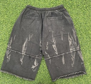 Shorts en jean amples et décontractés pour hommes, style charpentier, tendance, vente en gros, collection 2026 - Product Image 6